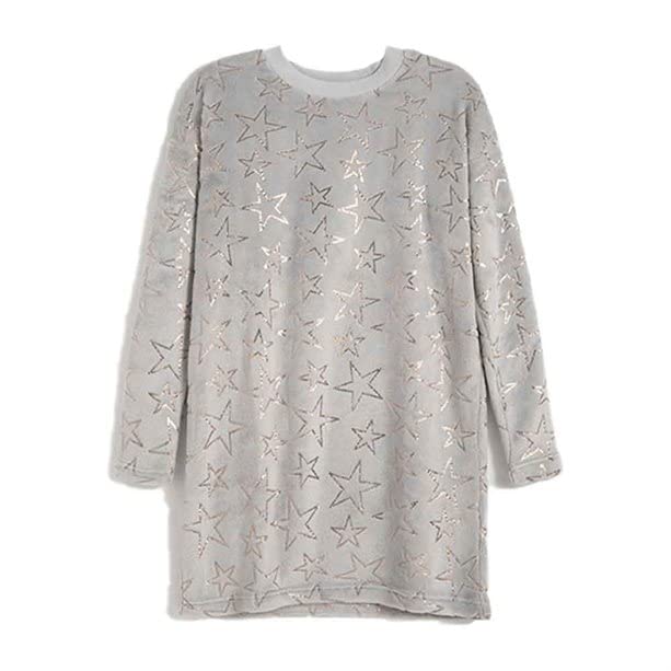 Star-Print Lounge Dress