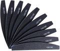 10 Pack Double-Sided 100/180 Grit Nail File, Professional Emery Board Manicure Tools for Nail Grooming and Styling